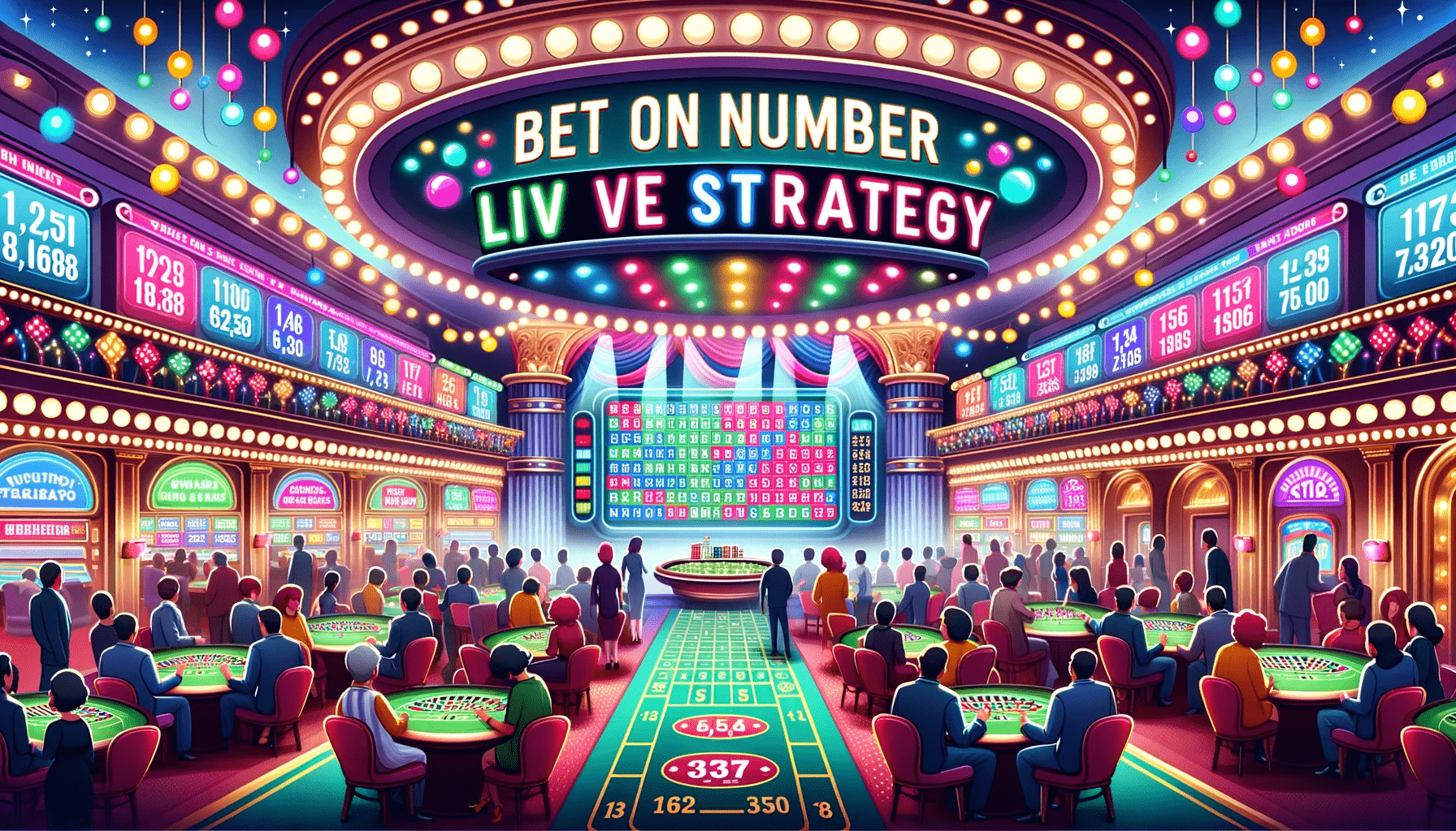 Bet on number live strategy