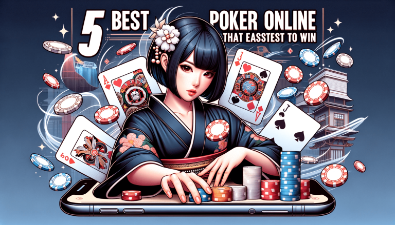 5 Best Poker Online That are Easiest to Win